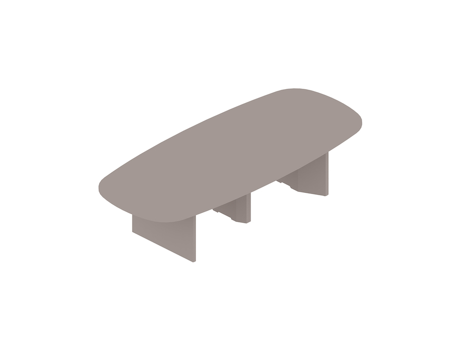 A generic rendering - Byne Meeting Table–Boat Shape