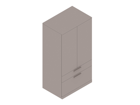 A generic rendering - Canvas Storage–Wood Bookcases and Towers