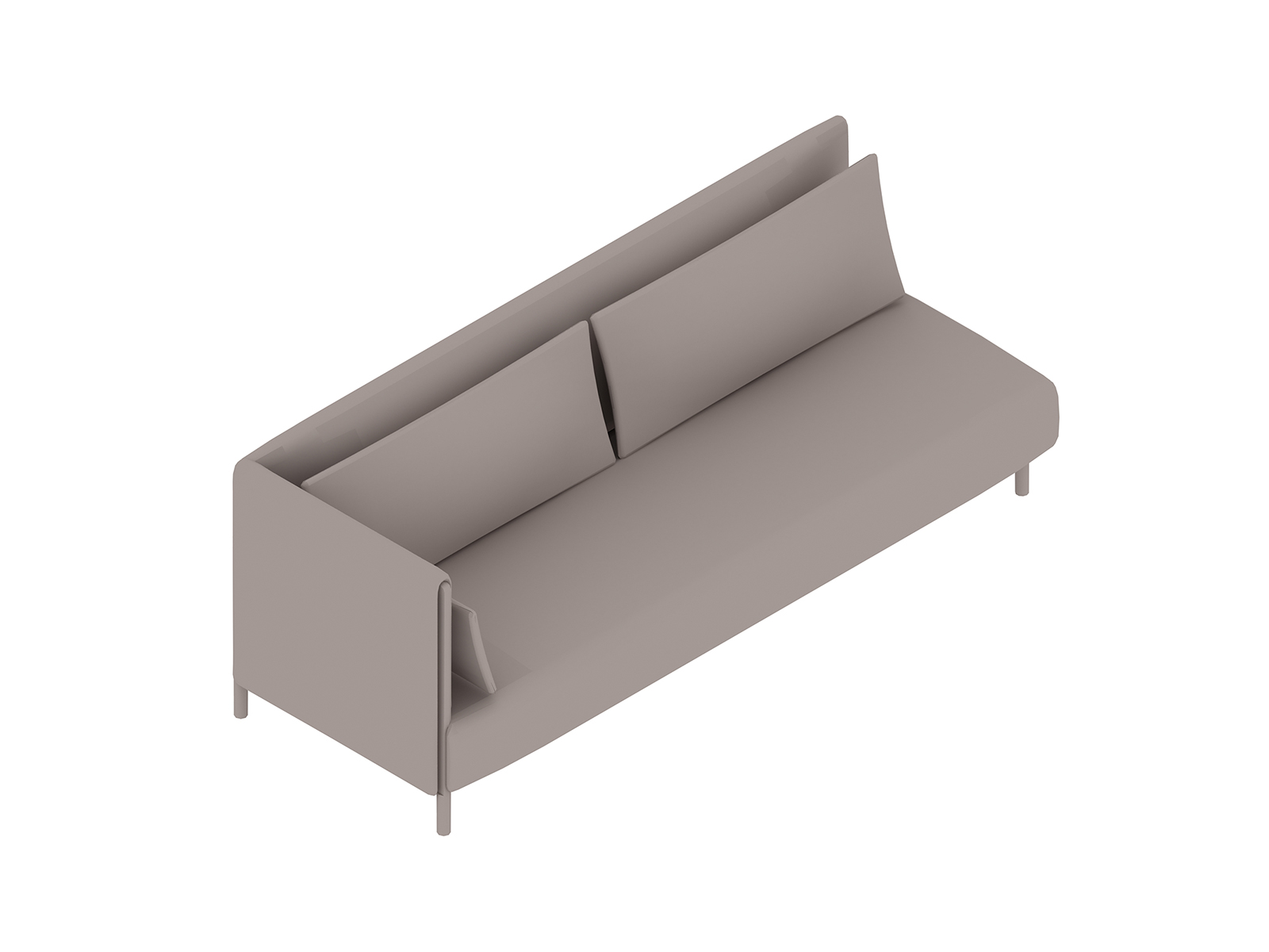 A generic rendering - ColourForm Sofa–3 Seat–Right Arm