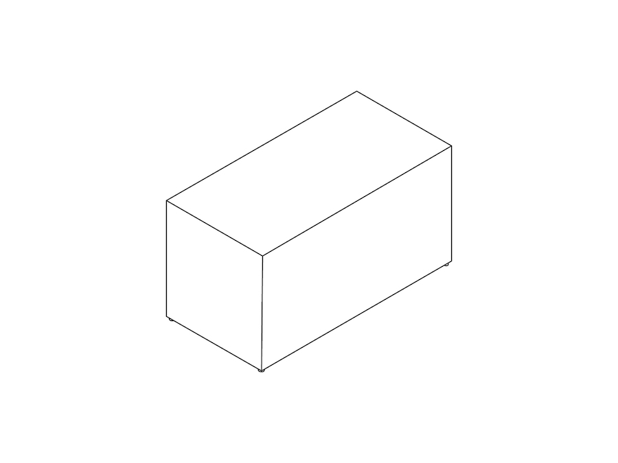 A line drawing - Cube Table