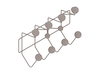 A generic rendering - Eames Hang-It-All