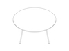A line drawing - Eames Molded Plywood Coffee Table–Metal Base
