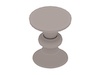 A generic rendering - Eames Turned Stool–B Shape