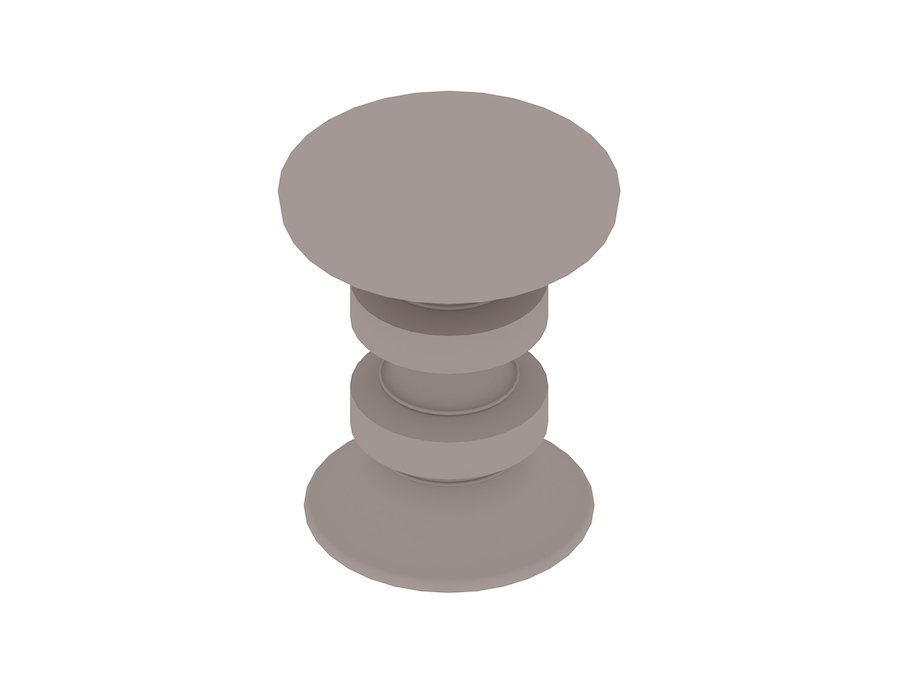 A generic rendering - Eames Turned Stool–D Shape