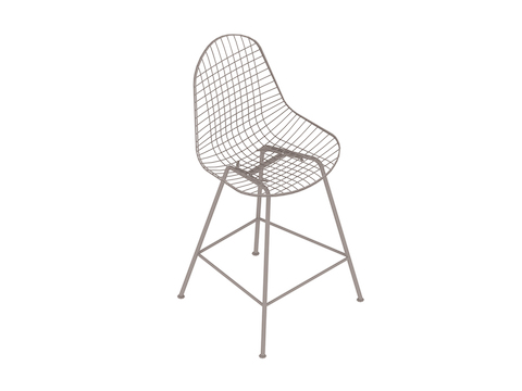 A generic rendering - Eames Wire Stool–Counter Height–Nonupholstered