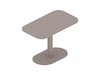 A generic rendering - Headway Café Table–Soft Rectangular