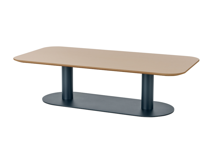 A photo - Headway Café Table–Soft Rectangular