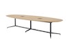 A photo - Headway Conference Table–Seated Height–Oval–Y Base