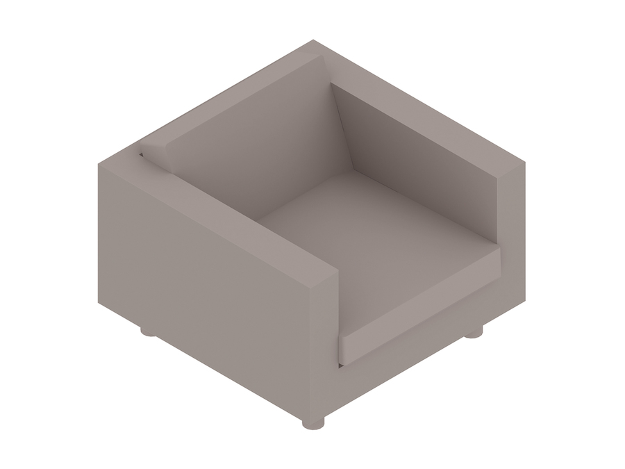 A generic rendering - Lispenard Armchair