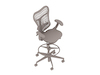 A generic rendering - Mirra 2 Stool–Polymer Back–Adjustable Arms