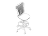 A line drawing - Mirra 2 Stool–Polymer Back–Armless