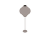 A generic rendering - Nelson Pear Lotus Floor Lamp–Medium