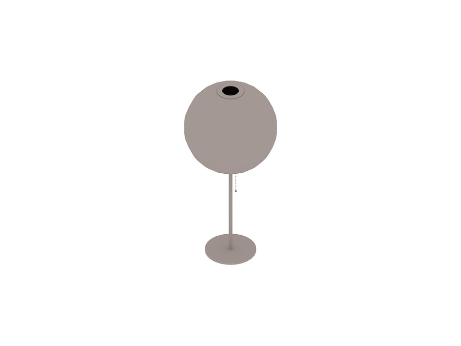 A generic rendering - Nelson Ball Lotus Table Lamp