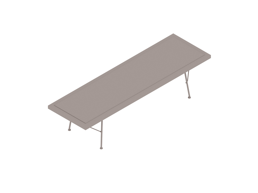 A generic rendering - Nelson Cane Bench