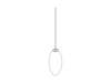 Dessin au trait : Lampe Cigar Bubble de Nelson – Grande