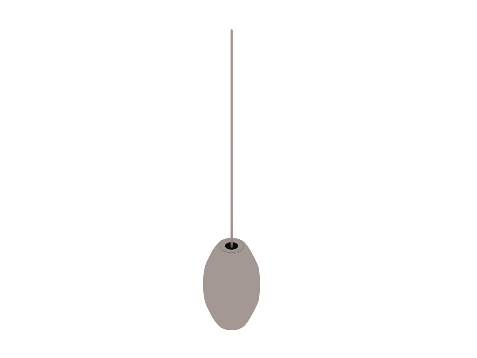 A generic rendering - Nelson Cigar Bubble Pendant–Medium