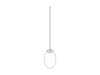 Dessin au trait : Lampe Cigar Bubble de Nelson – Intermédiaire