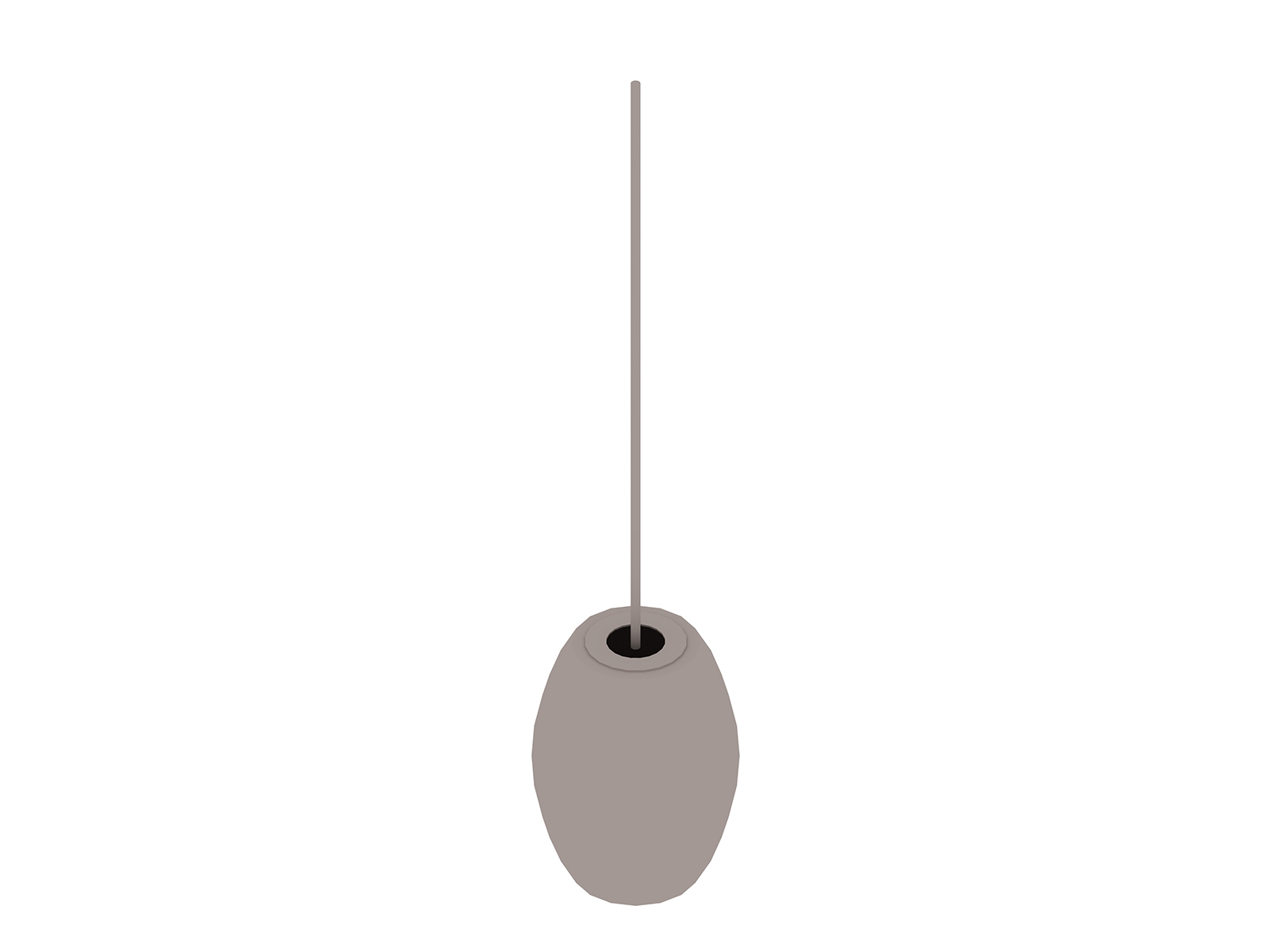 A generic rendering - Nelson Cigar CrissCross Bubble Pendant–Medium