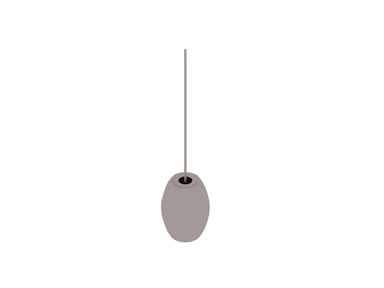 A generic rendering - Nelson Cigar CrissCross Bubble Pendant–Small