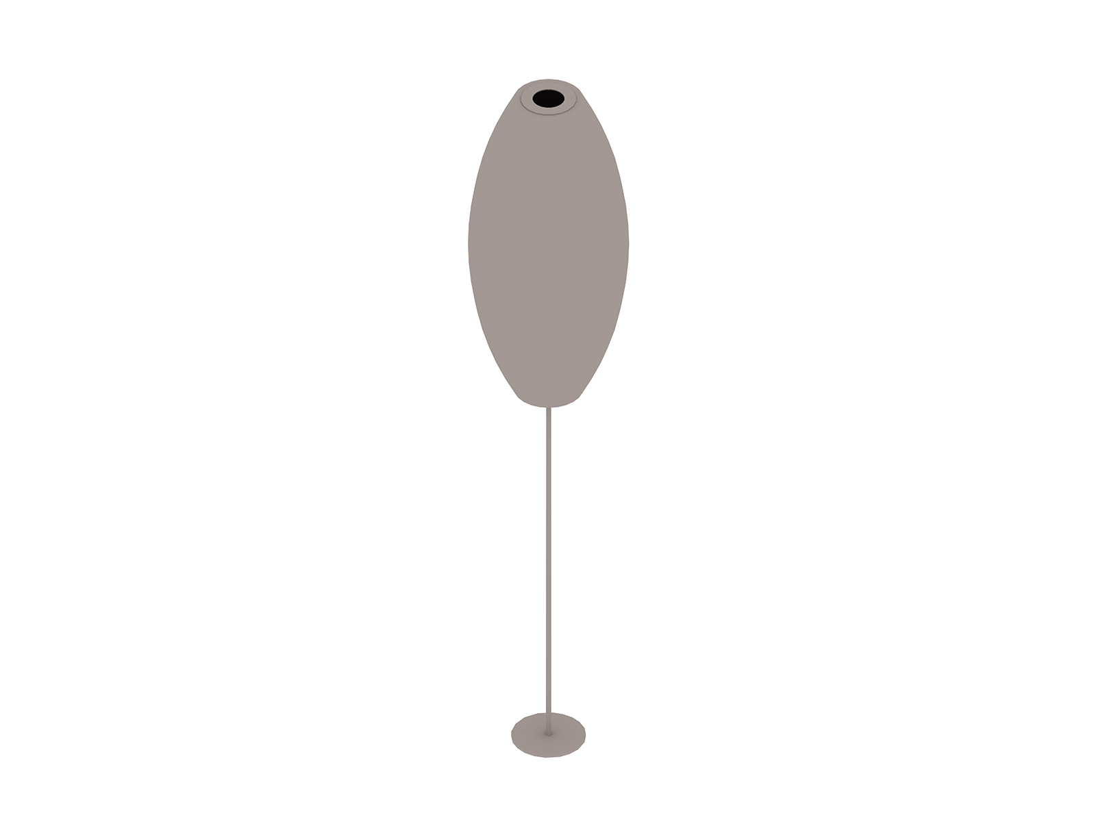 A generic rendering - Nelson Cigar Lotus Floor Lamp–Large