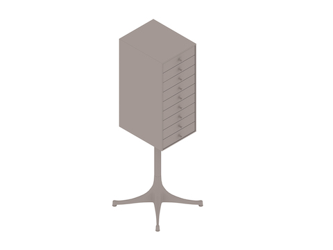A generic rendering - Nelson Miniature Chest–9 Drawers