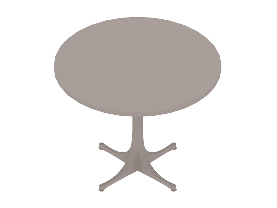 Una representación genérica - Mesa de pedestal Nelson