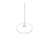 A line drawing - Nelson Saucer Bubble Pendant–Large