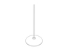 A line drawing - Nelson Saucer Bubble Pendant–Medium