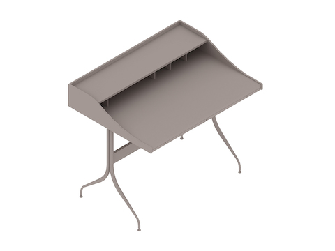 A generic rendering - Nelson Swag Leg Desk