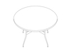 A line drawing - Nelson Swag Leg Table–Round