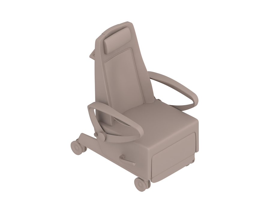 A generic rendering - Nemschoff Ava Recliner–Arcade Back