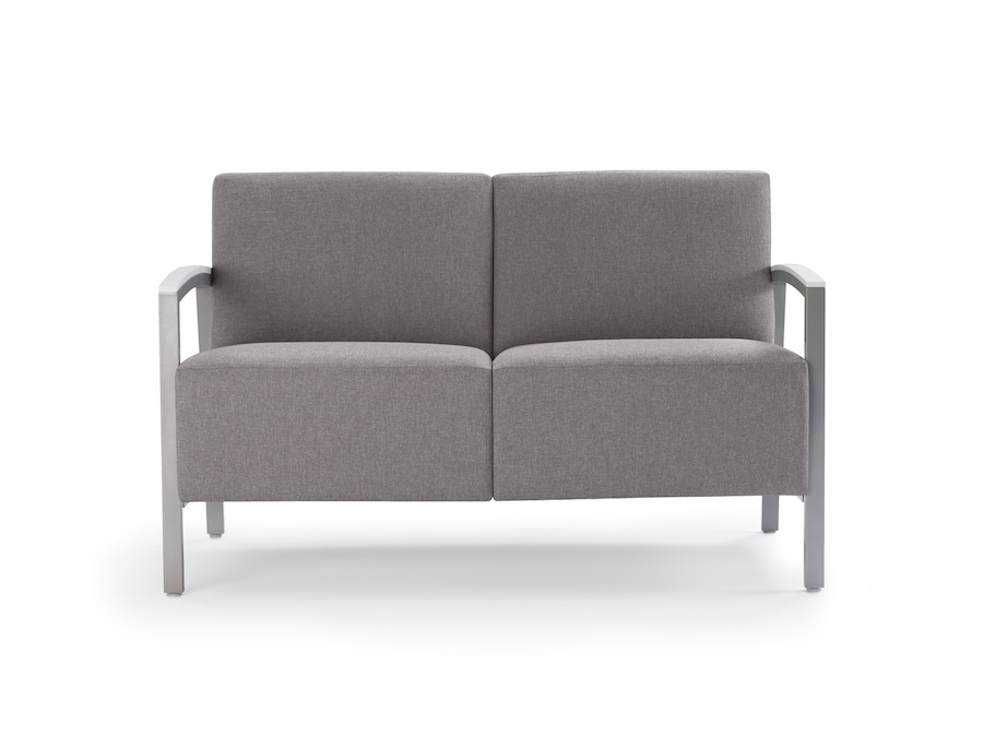 A photo - Nemschoff Brava Modern Multiple Seating–2 Seat