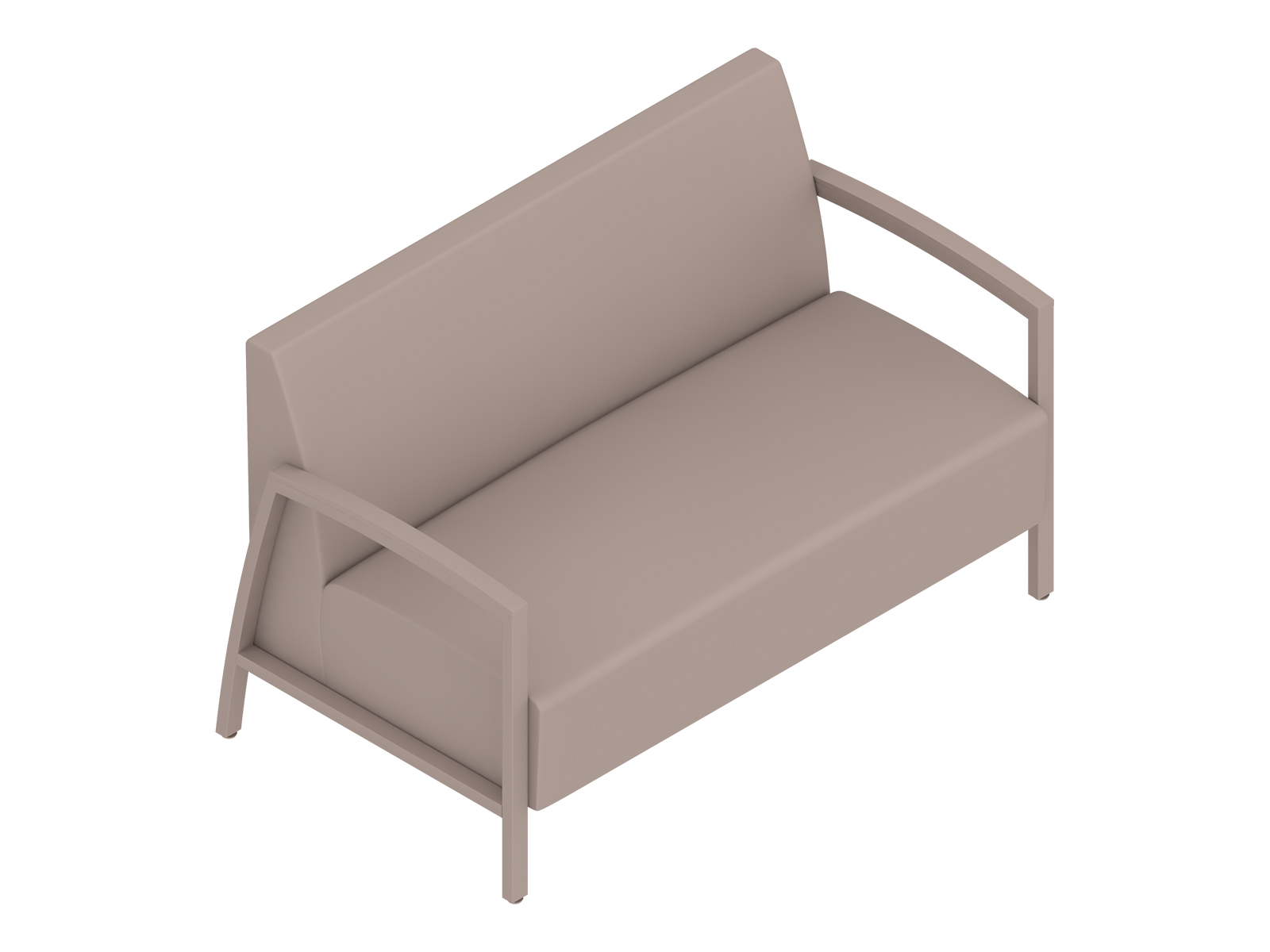 A generic rendering - Nemschoff Brava Modern Settee