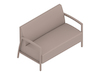 A generic rendering - Nemschoff Brava Modern Settee