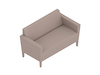 A generic rendering - Nemschoff Brava Platform Settee
