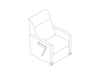 A line drawing - Nemschoff Consoul Recliner