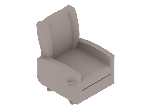 A generic rendering - Nemschoff Culla Reclining Glider
