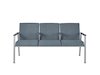 A photo - Nemschoff Easton Multiple Seating–Open Arm–Divider Arm–3 Seat
