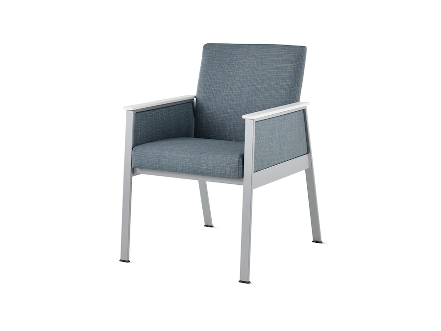 A photo - Nemschoff Easton Side Chair–Closed Arm