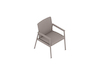 A generic rendering - Nemschoff Easton Side Chair–Open Arm