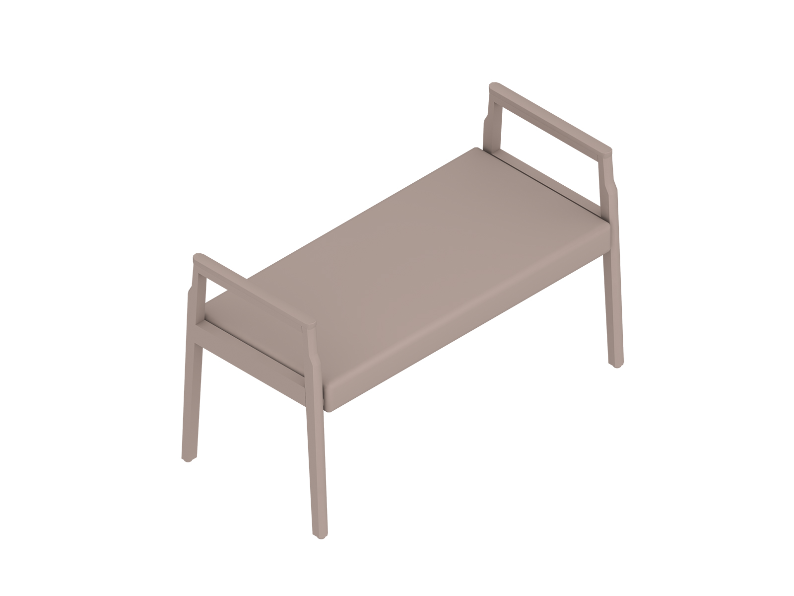 A generic rendering - Nemschoff Monarch Bench