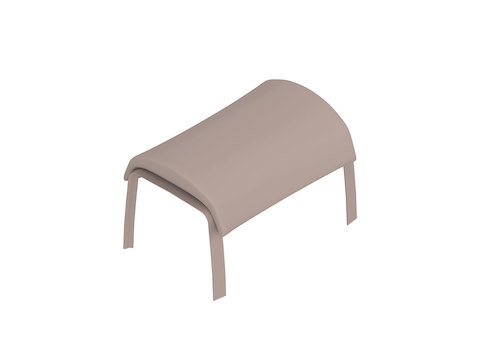 A generic rendering - Nemschoff Nala Ottoman