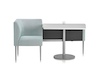 A photo - Nemschoff Palisade Booth–Left–1 Seat