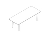 A photo - Nemschoff Palisade Coffee Table–Rectangular