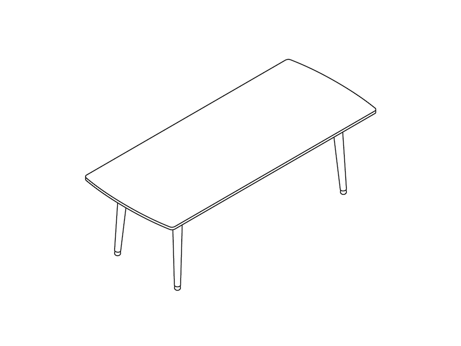 A photo - Nemschoff Palisade Coffee Table–Rectangular