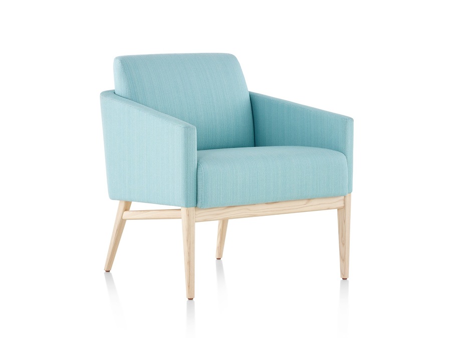A photo - Nemschoff Palisade Lounge Chair–Closed Arm
