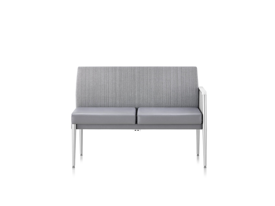 A photo - Nemschoff Palisade Multiple Seating–Right Arm–2 Seat