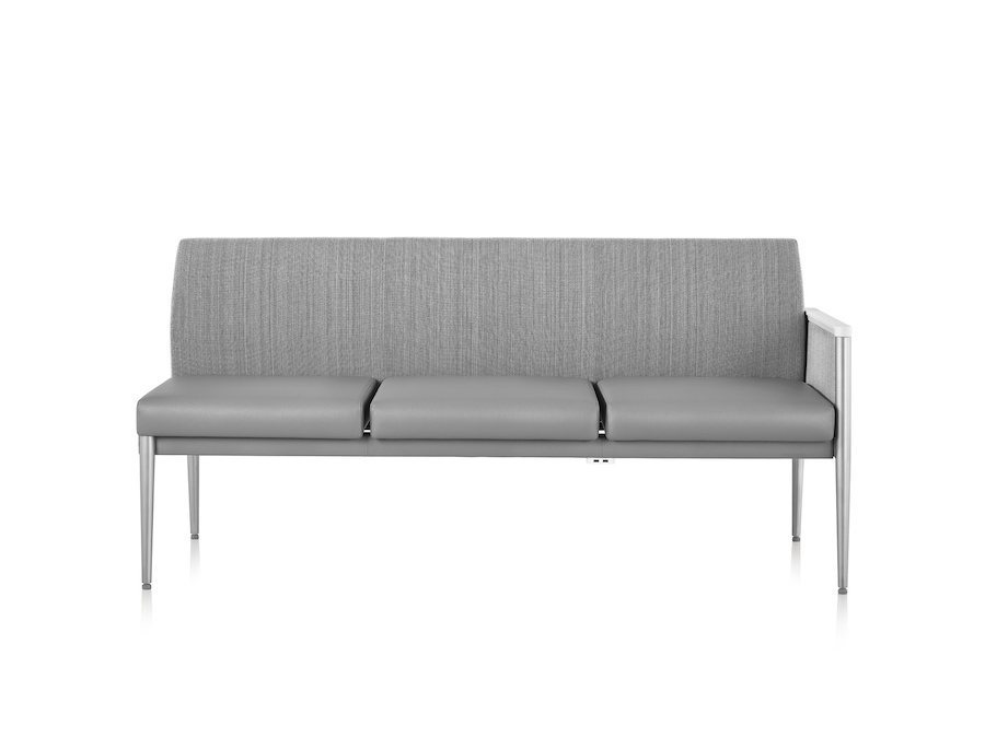 A photo - Nemschoff Palisade Multiple Seating–Right Arm–3 Seat