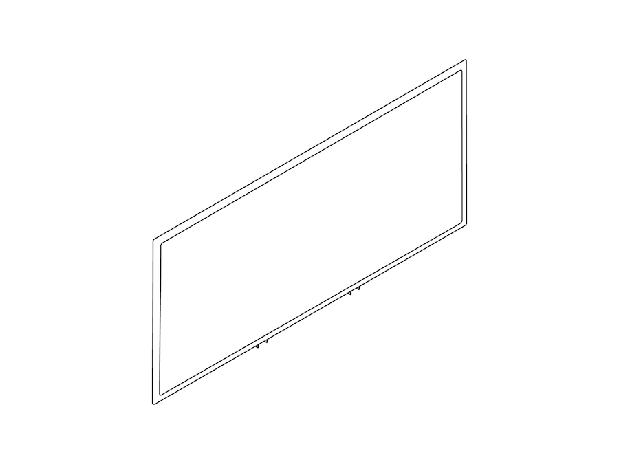 A line drawing - Nemschoff Palisade Privacy Screen–Multiple Seating–3 Position