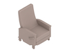 A generic rendering - Nemschoff Prísto Recliner
